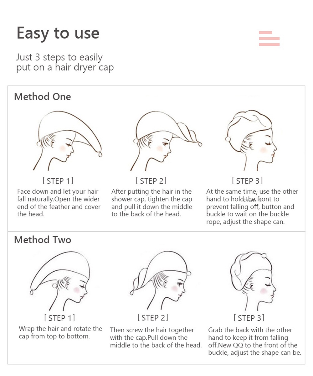 Rabbit Ears Quick Drying Hair Cap-9